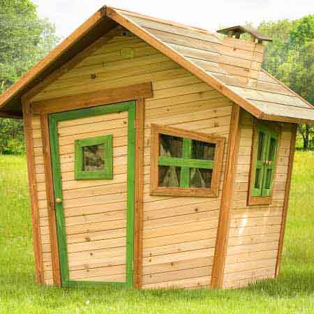 Get the Kids out of the Bedroom and into the Garden this Spring with a Rattan Cube Playhouse